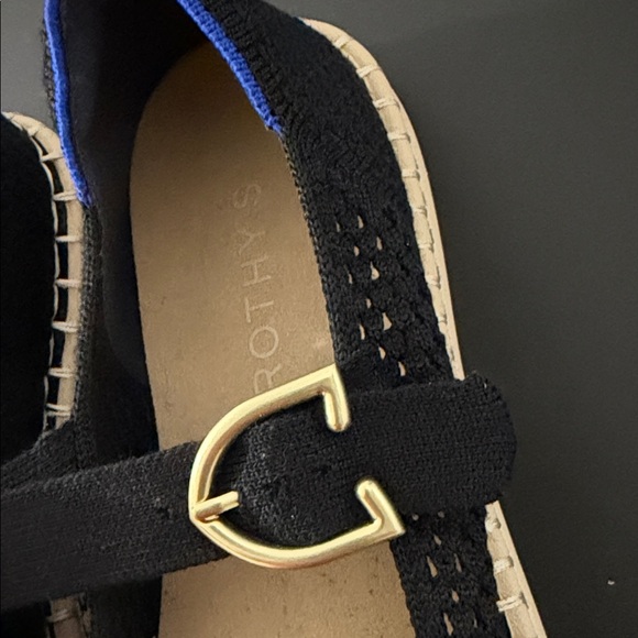 Rothys   Mary Jane Flats with Gold Buckle - Picture 3 of 6